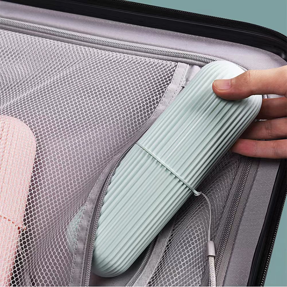 Travel Accessories Toothbrush Tube Cover Case Cap Fashion Plastic Suitcase Holder Baggage Boarding Bathroom Products