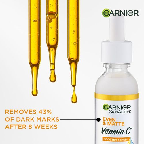 【Discounted】Garnier Vitamin C Booster Serum 30ml Twin Pack