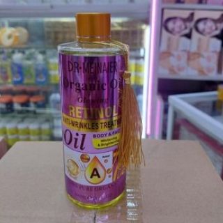 DR MEINAIER Retinol Anti-wrinkle Glowing Face & Body Oil Anti Wrinkles Anti-Aging Glows Brightening Repair sun damaged skin with Arbutin Aloe Vera Organic