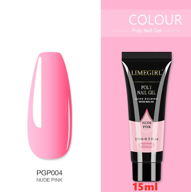 5Pcs nail crystal extension gel set tool including nail plates