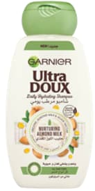 Garnier Ultra Doux Almond Milk Hydrating Shampoo, 400Ml