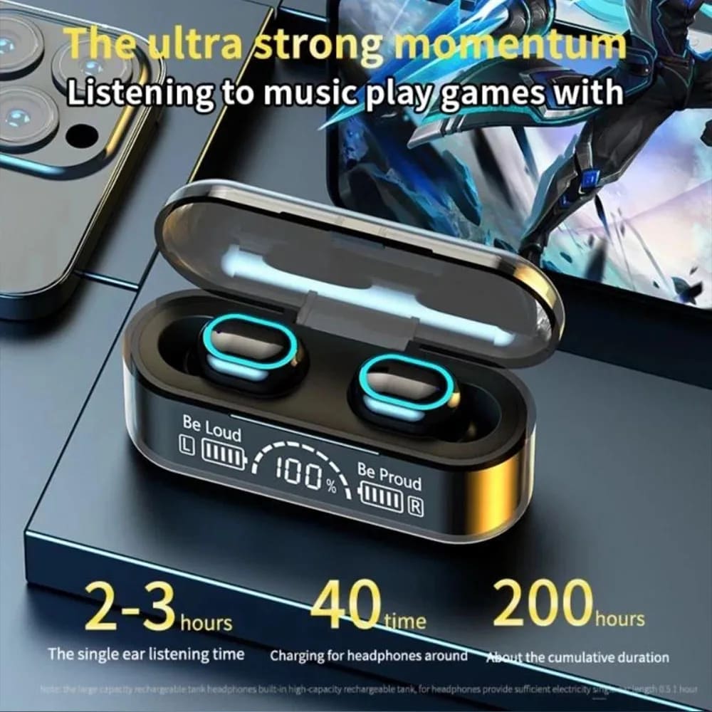 G35 Wireless Earphones 5.0 Noise Cancelling Earbuds Bluetooth Earphones For For Android & IOS Smart Phone Fast delivery within 1-5 days