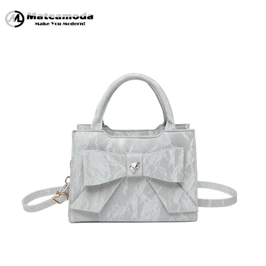 Mateamoda Ribbon Luxe Handbag Crossbody Bag