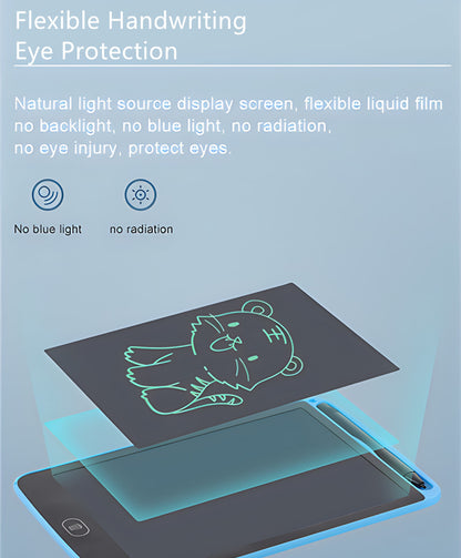 RichRipple 8.5 Inch LCD Writing Tablet, Electronic Drawing Board+Pen Digital Graphic Erasable Reusable Electronic Drawing Pads, Educational and Learning Toy for Boy and Girls