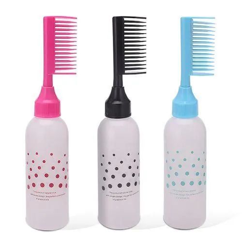 1 Piece Hair Dye Applicator Bottles with Brush for Hair Oil Spray Bottle For Hair Dyeing Shampoo Hairdressing Coloring Tools