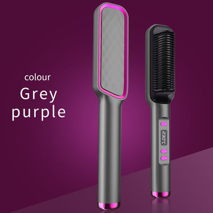 Electric Hot Combs Multifunctional Straight Hair Straightener Comb Negative Ion Anti-Scalding Styling Tool Straightening Brush