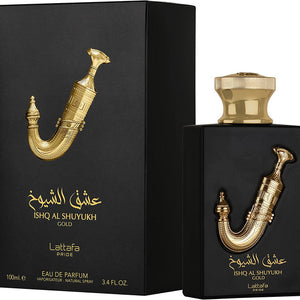 Ishq Al Shuyukh Gold EDP - Unisex 100ml by Lattafa Perfumes