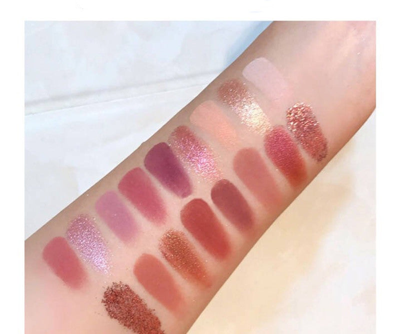 Hot Sale 18 Colors Waterproof Eye Shadow Powder Eyeshadow Cosmetic Makeup Profissional Paletas Makeup Kit