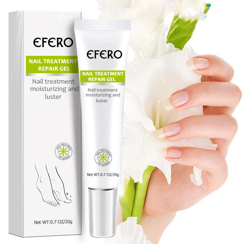 EFERO Nail Treatment Repair Cream Toe Be Health Instant Beauty Gel Cure Damaged Foot & Toenails Restores Appearance of Discolored or Damaged Nails