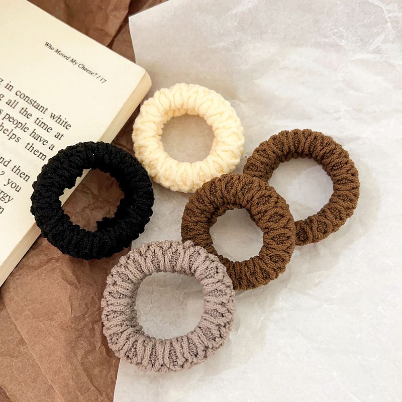 10 PCS/Set Widening And Thickening Upgraded Version Of Hair Ring Rubber Band For Women With High Elastic Durable Headband Without Damaging Hair Fashion Rubber Band