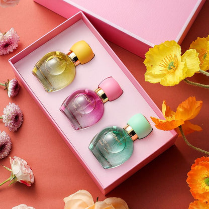 New Arrival 35ML*3 Women's Perfume Set Long Lasting Fresh Floral Fragrance Original Brand Parfum Spray 3 in 1 Gift Set