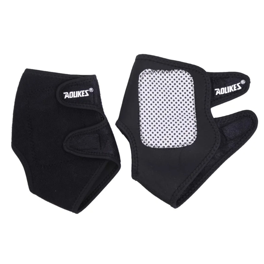 1Pair Tourmaline Self heating Far Infrared Magnetic Therapy Ankle Care belt Support Brace Heel Massager Foot Health Care