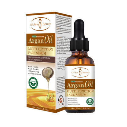Argan Oil Multi Function Face Serum - Anti Wrinkle Anti Freckle Moisturizing Removal Scars - Aichun Beauty