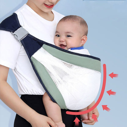 Baby Backpack Lightweight Baby Hug Artifact Front Hug Baby Strap Multifunctional Simple Strap for Newborns Baby Strap Baby Backpack Baby Hug Artifact Summer