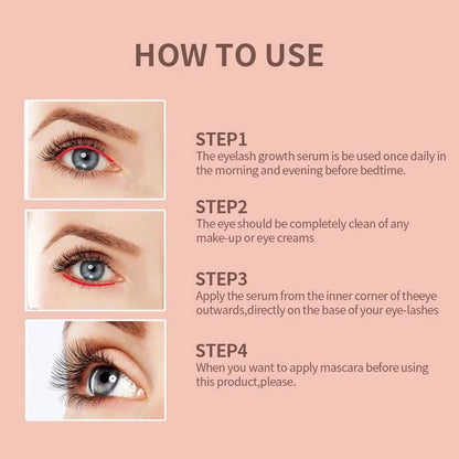 Enhancer Eyelash Growth Serum Treatment Eyelash Beauty Health Growth Powerful Makeup Lengthening Thicker Lashes Natural Curling Lash Lifting Care Product
