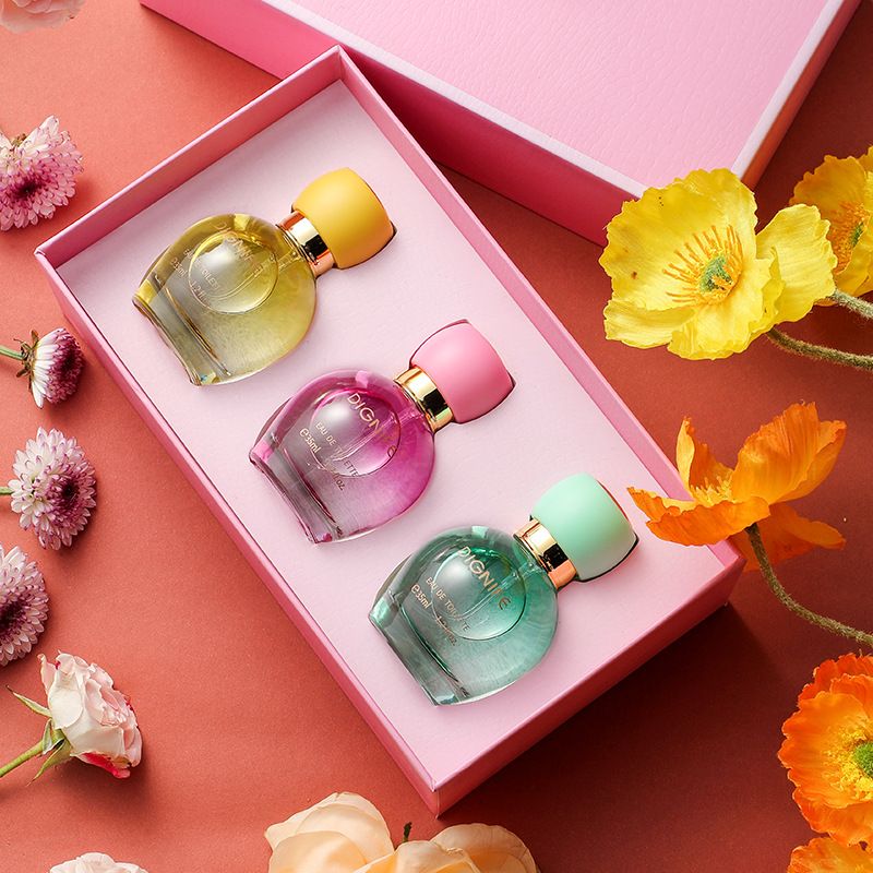 New Arrival 35ML*3 Women's Perfume Set Long Lasting Fresh Floral Fragrance Original Brand Parfum Spray 3 in 1 Gift Set