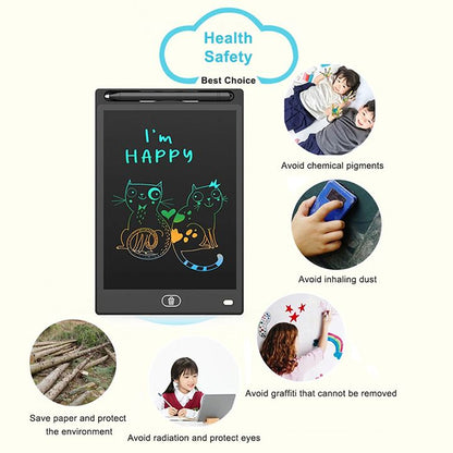 Smart LCD Writing Tablet, 8.5 Inch Graphics Tablet Electronic Writing Drawing Colorful Screen Doodle Board For kids