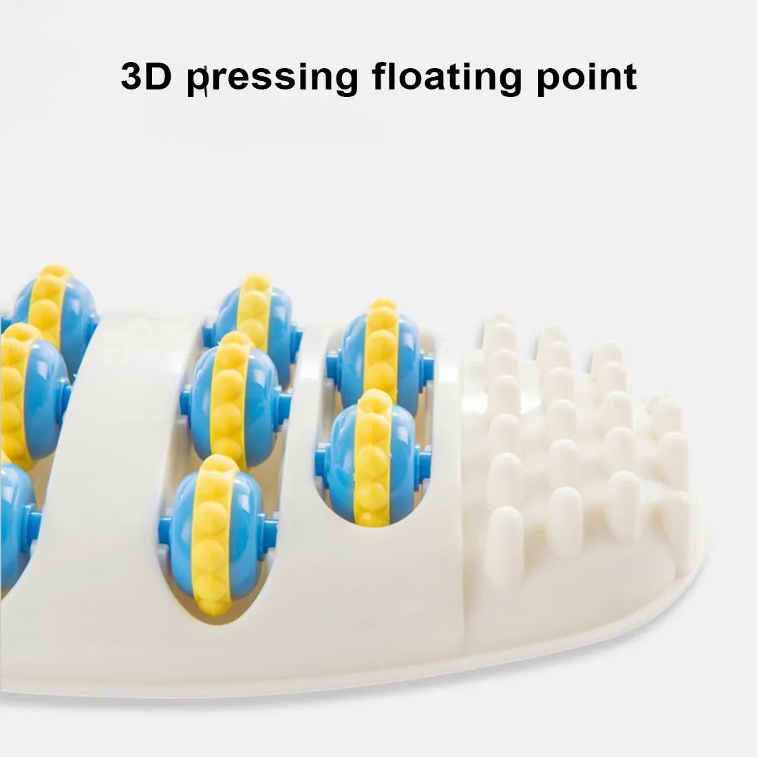 Foot Massager Stimulates Foot Acupoints to Dredge Meridians Roller Foot Center Finger Pressing Foot Board Foot Pressing Device Pain Relief Leg Feet Acupoints Massager Improve Blood Circulation