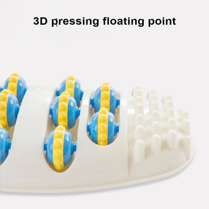 Foot Massager Stimulates Foot Acupoints to Dredge Meridians Roller Foot Center Finger Pressing Foot Board Foot Pressing Device Pain Relief Leg Feet Acupoints Massager Improve Blood Circulation