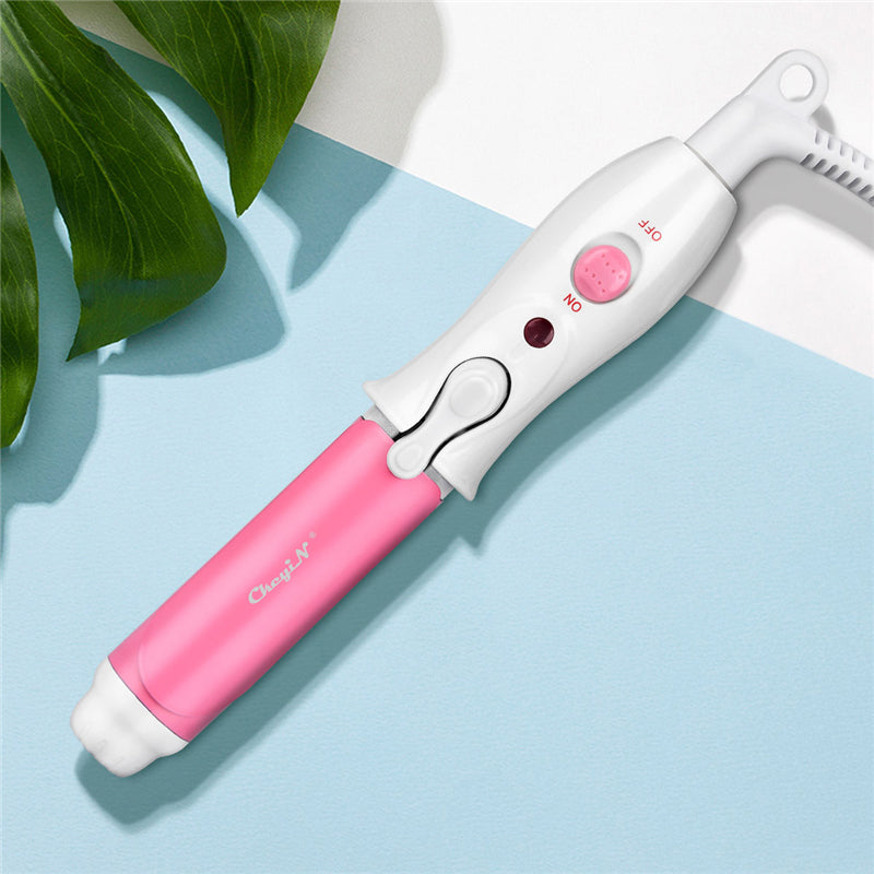 26mm Mini Hair Curler Portable Hair Styling Tools Ceramic coating Hair Curling Tongs Travel Use