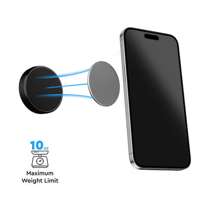 Sucker Car Phone Holder Universal Magnetic Mount Bracket Stick On Car Phone Stand for iPhone Xiaomi Huawei Samsung Dashboard Wall Mounted Car Magnet Sticker