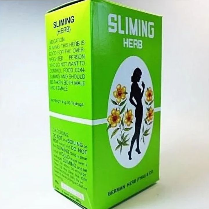Slimming German Herb Sliming Tea Burn Diet Slim Fit Fast Detox Laxative German Herb Sliming Diet fit Slimming Fast slim detox lose weight Thai 50 Teabags