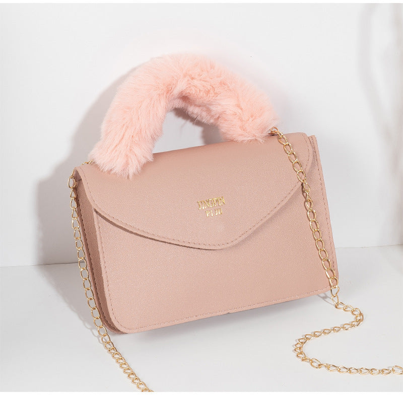 Lady handbags new arrival portable hot stamping chain small handbags leisure simple crossbody bags for women