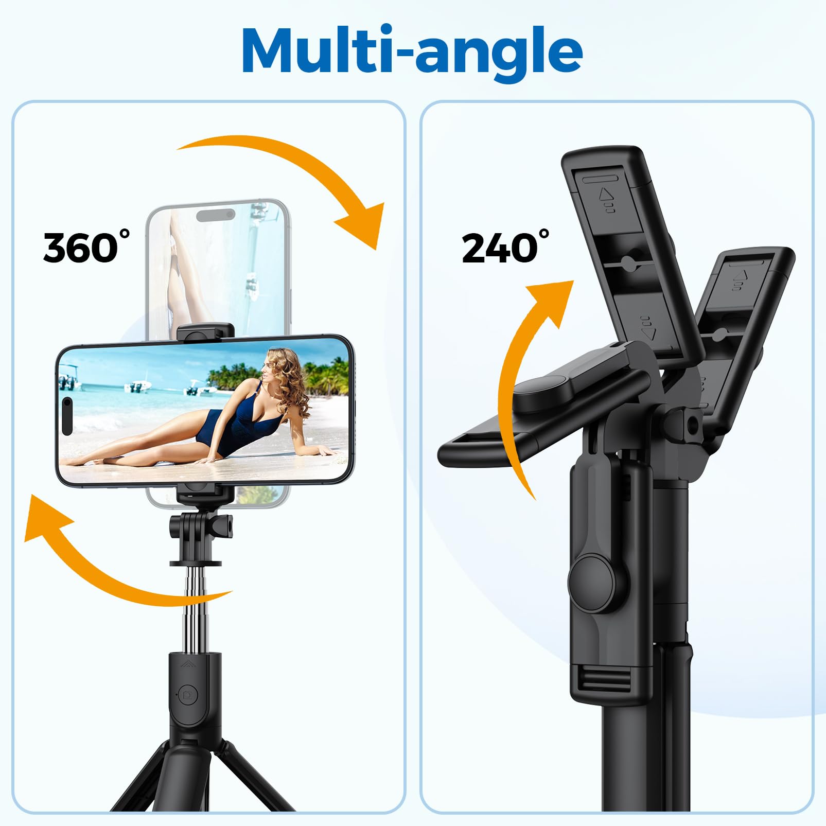 PAFEL R1/R1S Bluetooth selfie stick 3in1 phones tripod stand fill light telescopic selfie stick wireless remote control tripod Bluetooth live streaming mobile phone stands