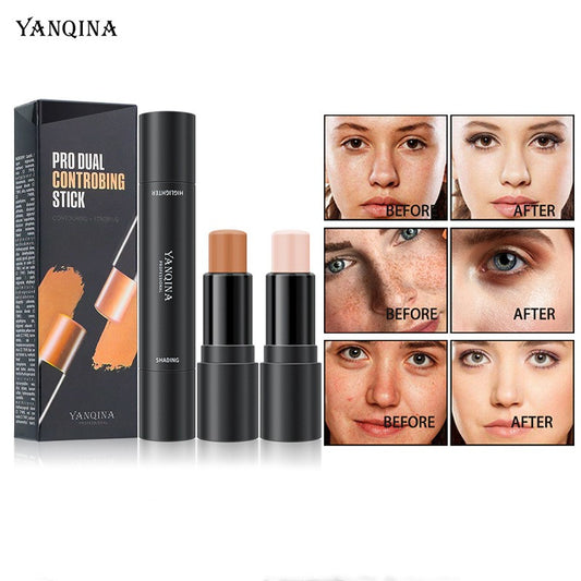 YANQINA Multi Function Repair Stick Concealer Black Eyes Acne High Gloss Repair Makeup Stick Beauty Makeup Contour Creams