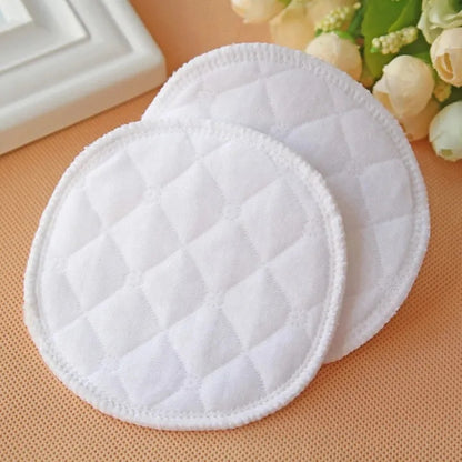 12pcs Reusable Nursing Breast Pads Washable Soft Absorbent Baby Breastfeeding Waterproof Breast Pads