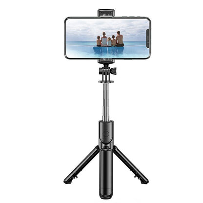 New tripod multifunctional three in one selfie pole outdoor wireless remote control photography
