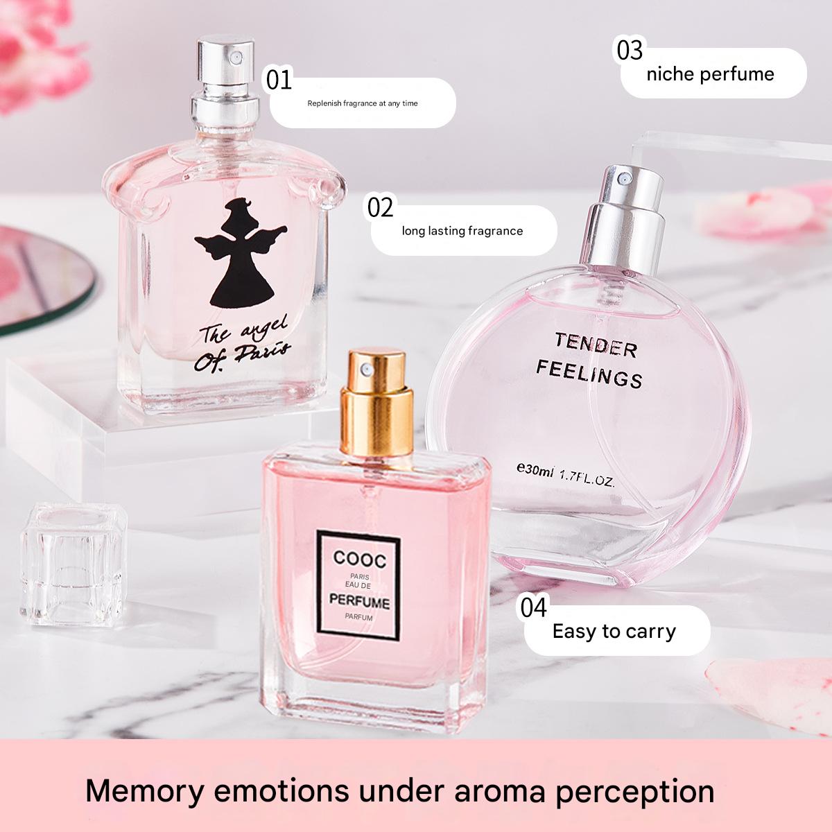 Women's Perfume Perfume Set 30ML*3 in 1 perfume Different scents, long-lasting perfume Fragrance deodorant Perfume spray