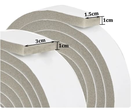 Door Window Sealing Strips Sound-Proof Foam Weatherstrip Noise Insulation Draft Excluder Bottom Seal Strip Blocker Wind Guard