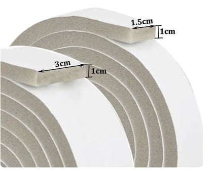 Door Window Sealing Strips Sound-Proof Foam Weatherstrip Noise Insulation Draft Excluder Bottom Seal Strip Blocker Wind Guard