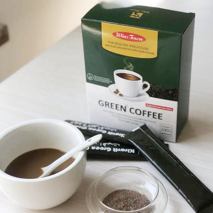Wins Town Green Coffee Weight Loss Slimming Natural Instant Coffee