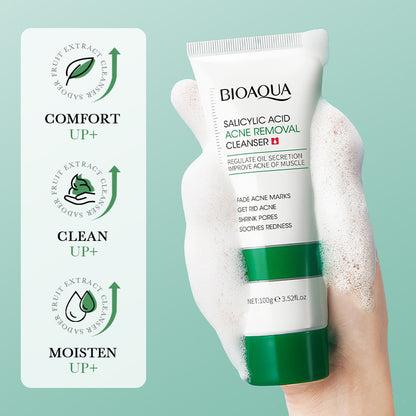 Skin care cleanser Removes Blackheads Deep Cleansing Gentle Pore Control Oil Control Moisturizing Shrinking Pore Cleanser Acne Cleanser Salicylic Acid