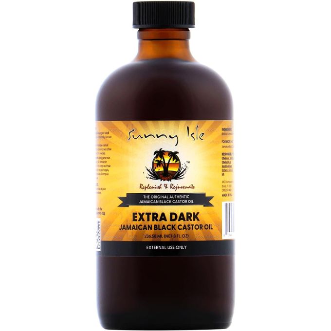 Jamaican Black Extra Dark Castor Oil 8 oz