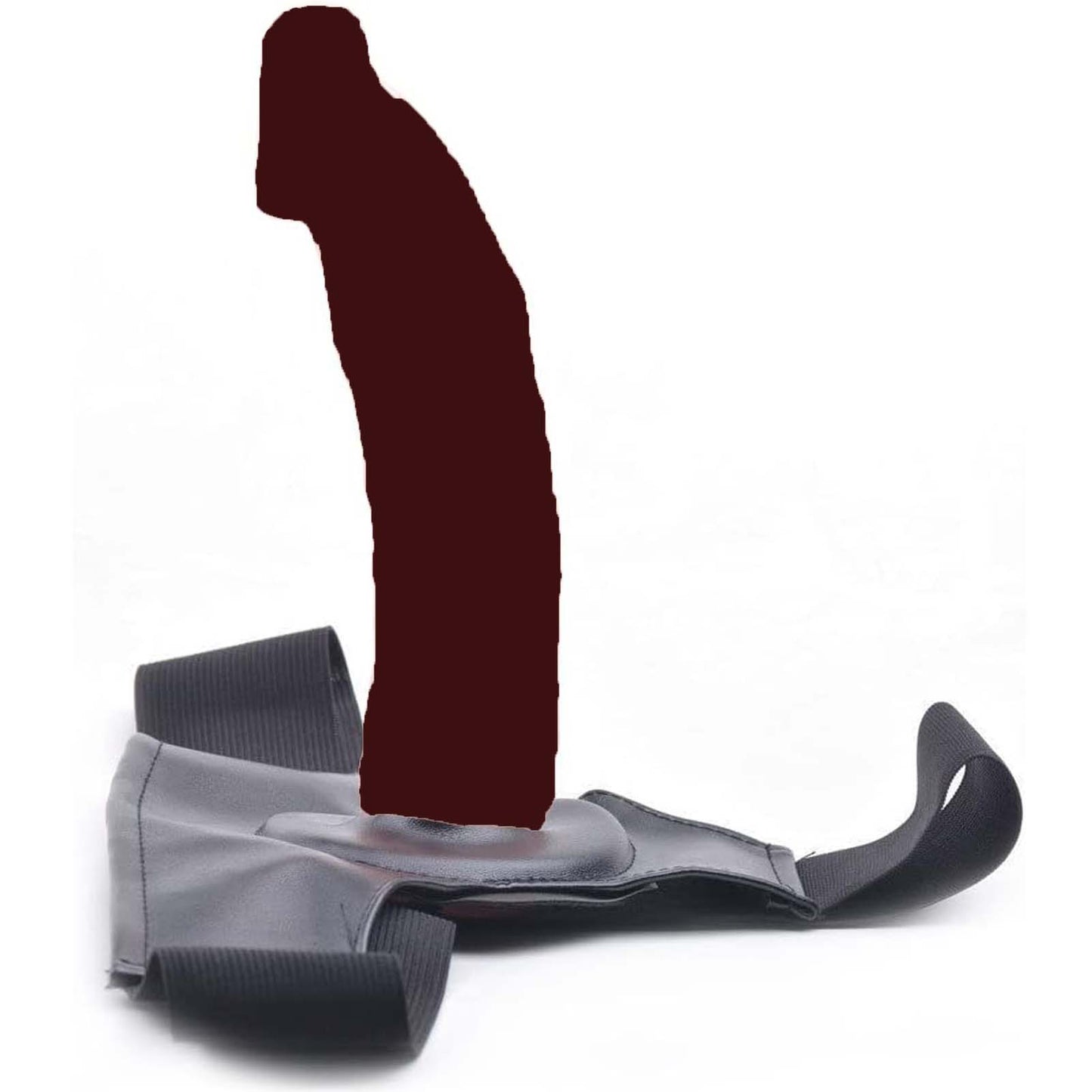 2 Sizes Strap on Realistic Hollow Dildo Large Basic Options Adjustable Chastity Belt Harness BDSM Bondage Sleeve Vagina Anal Plug Adult Play Sex Fetish Toys for Lesbian Couple Women Men