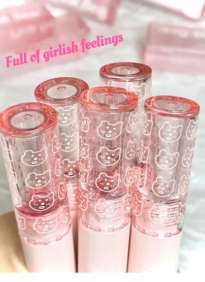 Cappuvini New Arrival Lipstick Lipstick Lip Makeup Lipstick Bubble lip glaze Mirror gloss glass lip glaze Student Lip Color Lipstick Liquid Lipstick