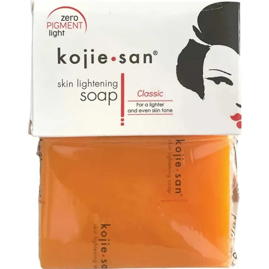 Kojie San Kojic Acid Skin Lightening Soap: Acne, scars, dark spots solution kojie san