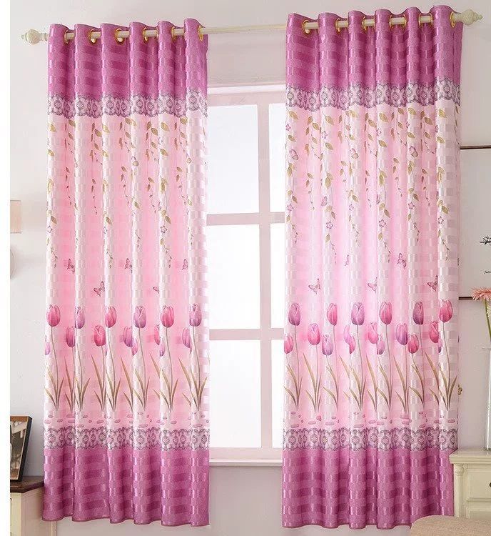 1pcs Curtains for Bedroom Window Blackout, Curtains for Living Room Thermal Insulated Solid Grommet Window Drapes, Privacy Protection Window Curtain Excluding bars and sheers
