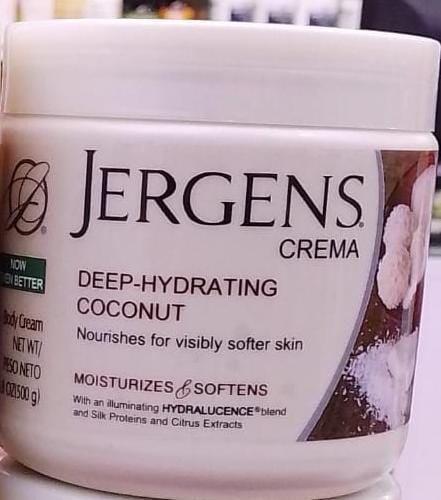 Jergens CREMA Deep-Hydrating Coconut Body Cream
