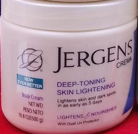 Jergens Deep-Toning Skin Lightening Body Cream 500 g
