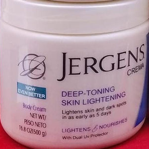 Jergens Deep-Toning Skin Lightening Body Cream 500 g