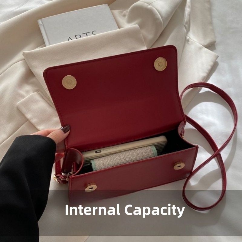 Mateamoda Stylish Ladies Sling Bag with Contemporary Design Crossbody Bag Underarm Handbag