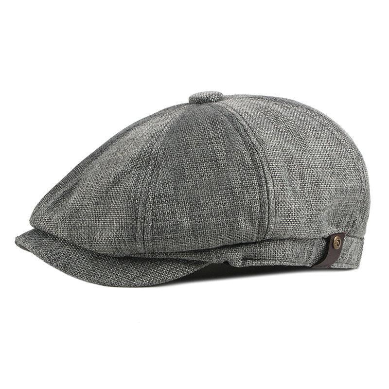 New Arrival Hot sale Retro Newsboy Caps Men Octagonal Hats British Painters Hats Spring Summer Berets Herringbone Flat Caps Hip Hop Berets