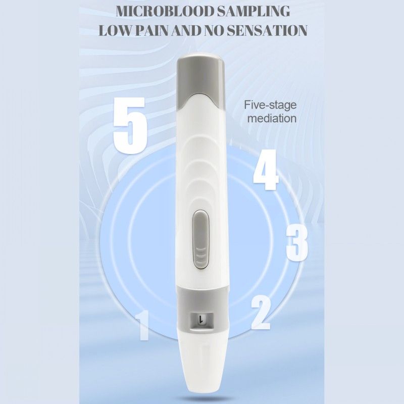 Glucometer Blood Sugar Monitor Blood Glucose Test Machine+50 Strips+50 Lancets