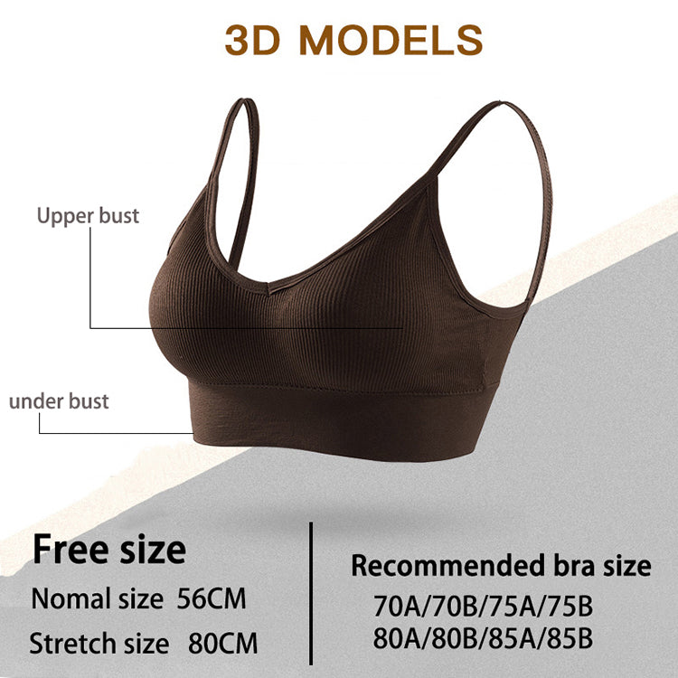 Comfortable Women Lingerie Elastic Gathering Bralette Push Up Bra Ladies Underwear Sports Bra Women Crop Tops Bra Tube Top Female Streetwear Sleeveless