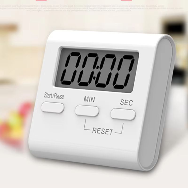 Digital Kitchen Timer Cooking Timer LCD Digital Manual Countdown Timer Mechanical Digital Kitchen Timer Magnetic Kitchen Gadgets