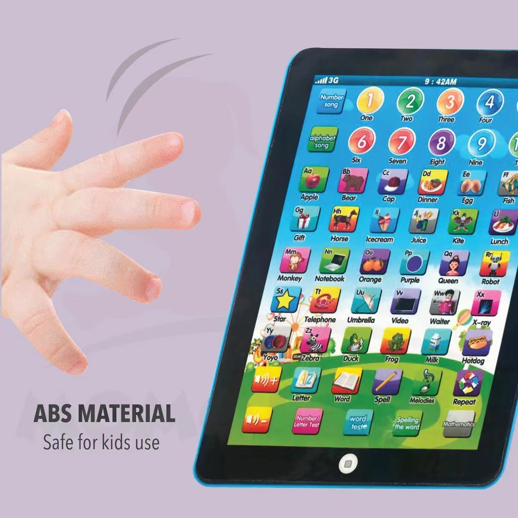 Kids Early Learning Education Touch Screen Mini iPad Tablet Computer Gift Toy For Children Learning Toys Gift For Boys Girls Baby